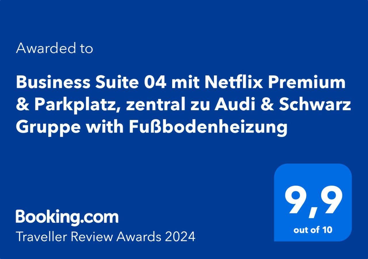 Business 04 Mit Netflix Premium & Parkplatz, Zentral Zu Audi & Schwarz Gruppe With Fussbodenheizung Bad Friedrichshall